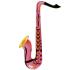 Saxofón Hinchable Rosa 60 cms