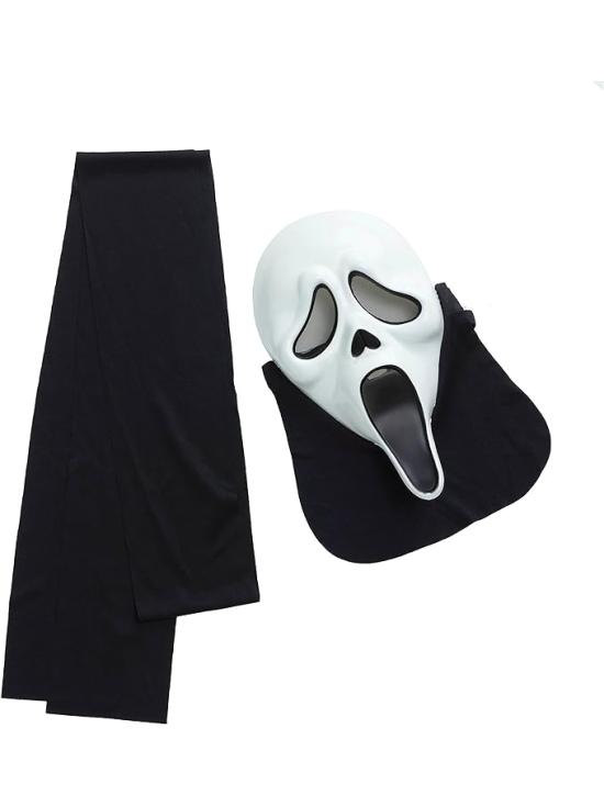 Scream - Disfraz de fantasma hombre, talla única  Oficial