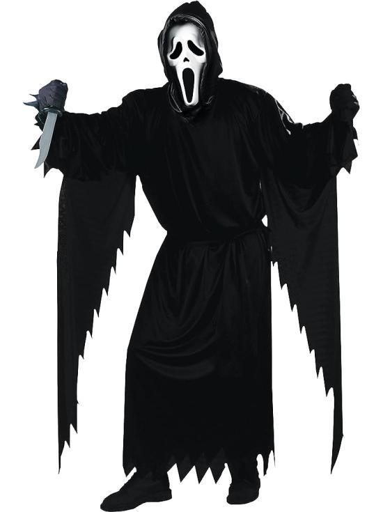 Scream - Disfraz de fantasma hombre, talla XL Oficial