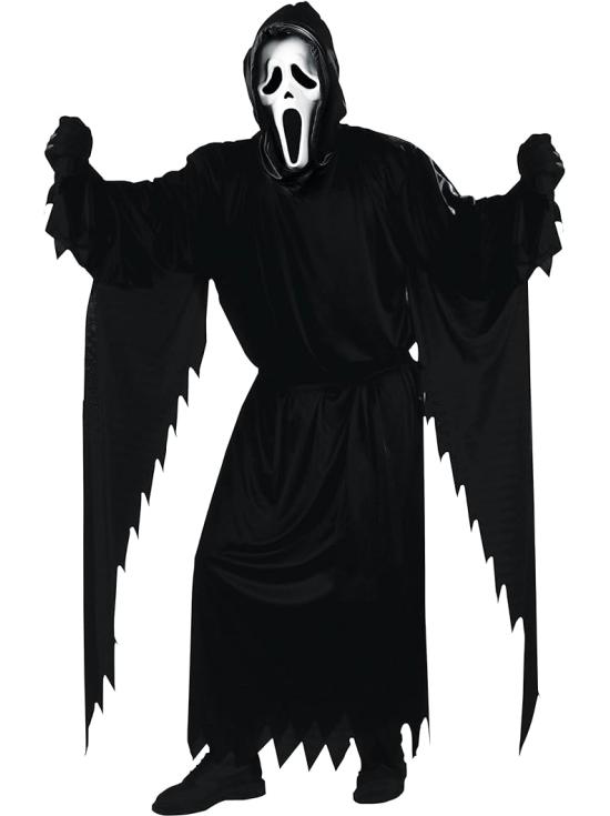 Scream - Disfraz de fantasma hombre, talla única  Oficial