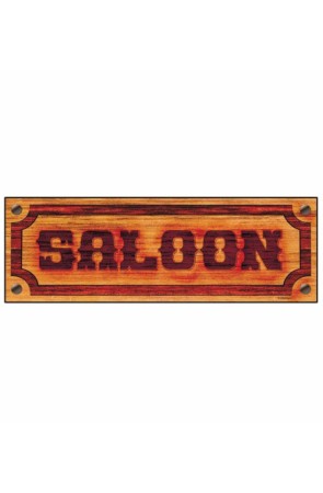 Señal Saloon 78 x 26 cms