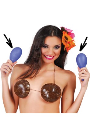 Set 2 Maracas 19 cms