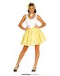 Set adulto Pin Up Falda amarilla  talla 42-44