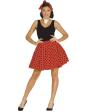 Set adulto Pin Up Falda Roja  talla 42-44
