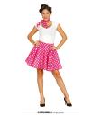 Set adulto Pin Up falda Rosa