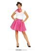 Set adulto Pin Up falda Rosa