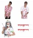 Set pulseras sangre para disfraces