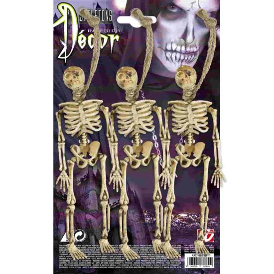 Set de 3 Esqueletos 15 cms.
