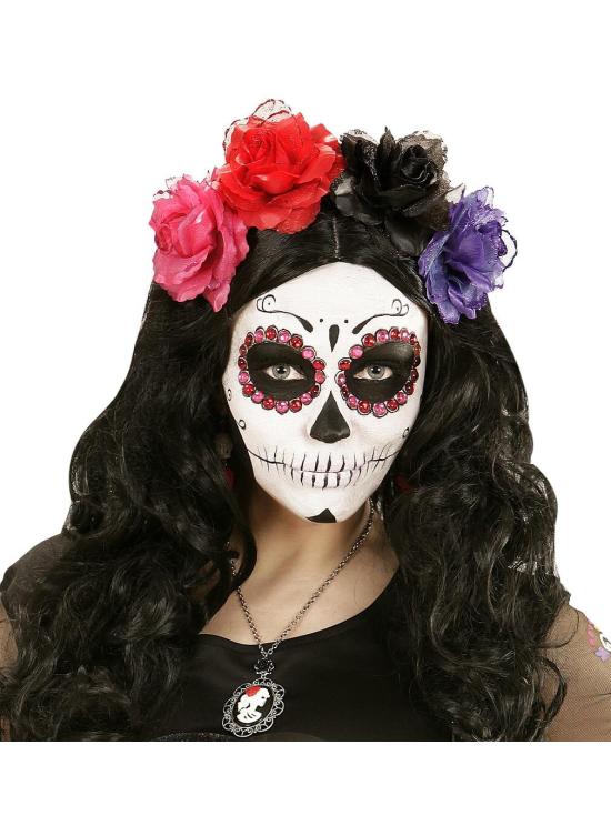 Set de 40 Gemas Adhesivas decorativas Ojos Rojo / Rosa