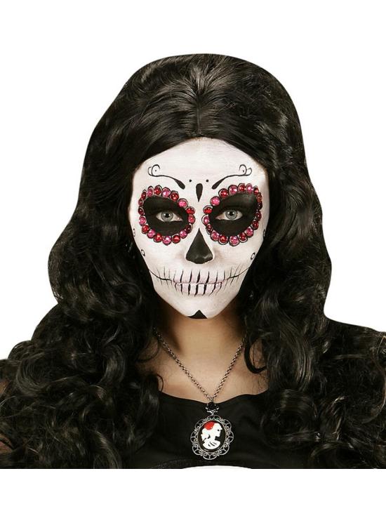 Set de 40 Gemas Adhesivas decorativas Ojos Rojo / Rosa