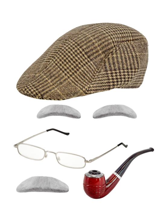 🎭 Set de Accesorios de Anciano – Widmann (EAN 8003558281572)