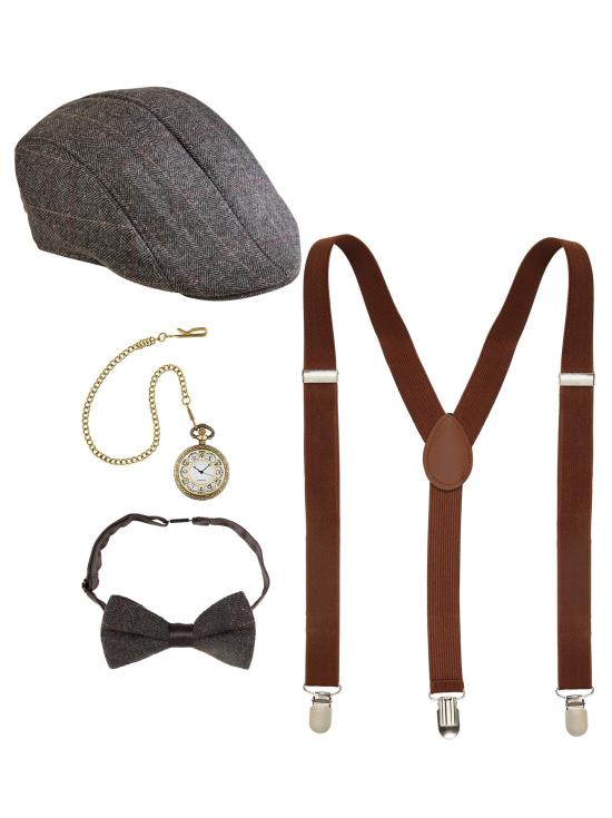 Set de accesorios de los años 20 4 piezas