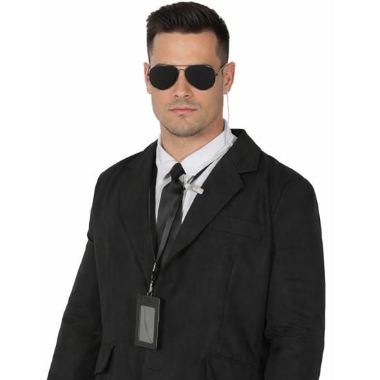 set de accesorios de policía de 4 piezas