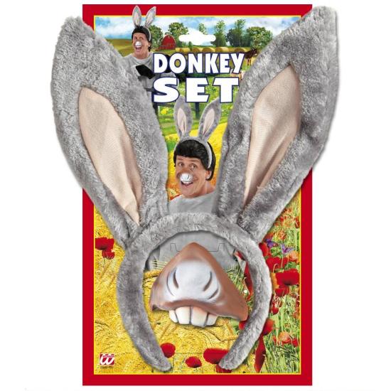 Set  Asno con Orejas y Boca .