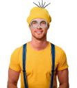 Set de Gorro y Gafas de Minions para Adulto – Accesorio Unisex para Carnaval y Halloween