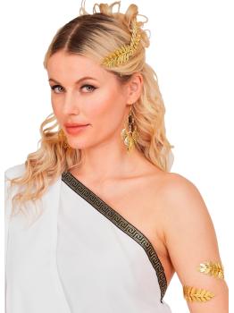 Set de Joyas Laurel Oro para disfraces históricos