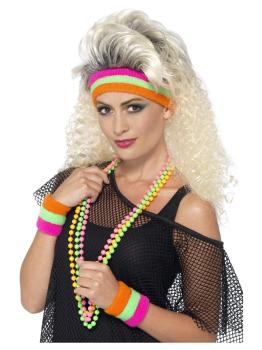 Set de los 80 Fluor para Adulta