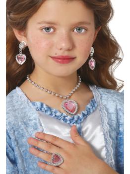 Set de princesa para niñas rosa