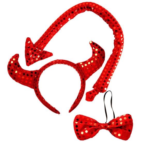 Set Diablo Lentejuelas