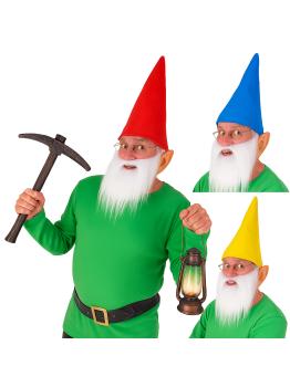 Set Gorro, Barba y Orejas para Enanos  Adulto