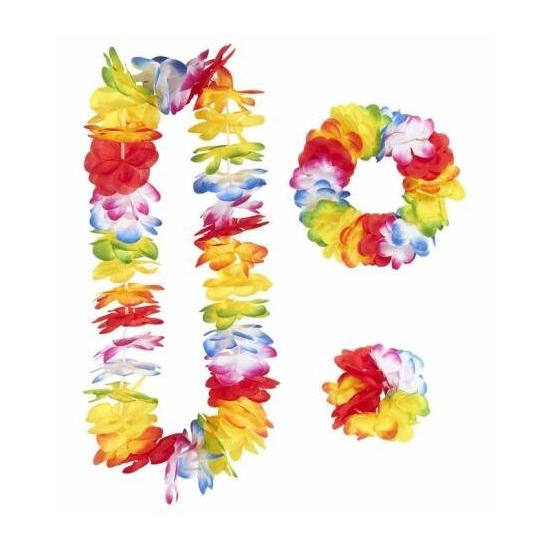 Set Hawaiano Multicolor Lujo. Set Hawaiano Multicolor Lujo.