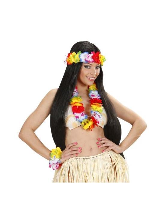 Set Hawaiano Multicolor Lujo.