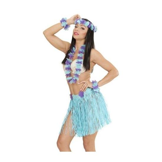 Set Hawai Azul adulta