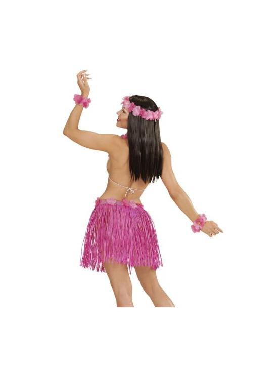 Set Hawai Rosa adulta