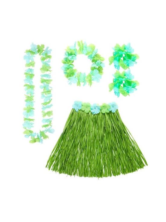 Set Hawai Verde adulta