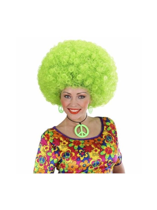 Set Hippie Colgante y Pendientes Fluorescentes