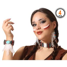 Set indio 4 piezas.