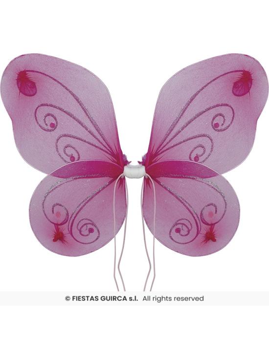 Set Mariposa Lila Infantil – Alas, Tutu y Varita para Disfraz de Niña