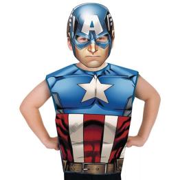 Set Party Super Heroes infantiles Capitán Ámerica