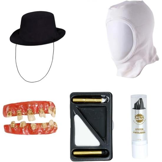 Set Payaso Terror Terrifier - 5 Piezas