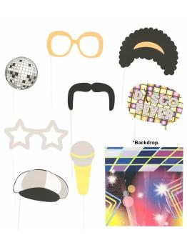 Set Photocall Disco 9 pcs
