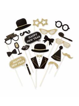 Set Photocall Fin de Año 20  pcs.*