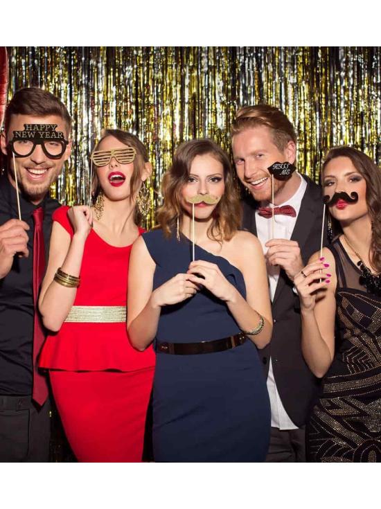 Set Photocall Fin de Año 20  pcs.*