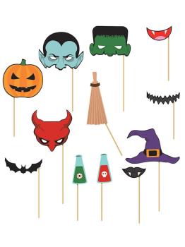 Set Photocall Halloween 12 pcs