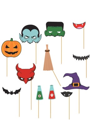Set Photocall Halloween 12 pcs