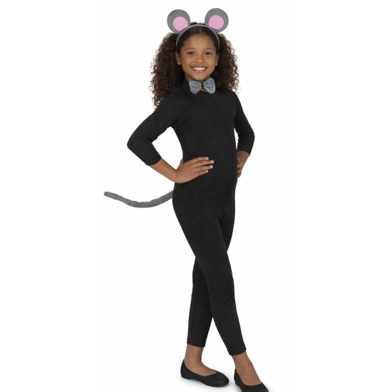 Set Ratoncito Infantil 3 Piezas – Cola, Diadema y Pajarita