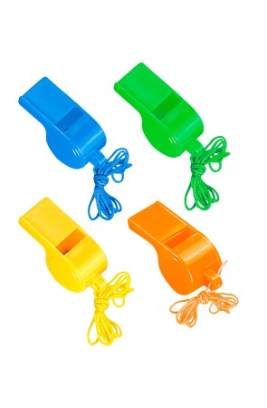 Silbatos de Colores Set de 4 und