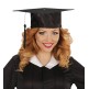 Birrete Graduado en Raso adulto