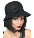Sombrero Años 20 Negro