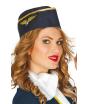 Gorro Azafata Talla Adulta - Accesorio para Disfraces