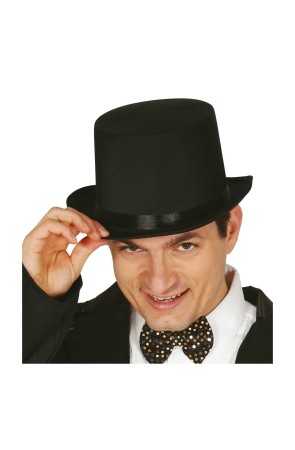 Sombrero chistera alta Calidad 17 cms