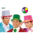Sombrero Chistera Colores para Disfraces