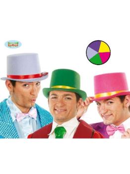 Sombrero Chistera Colores para Disfraces