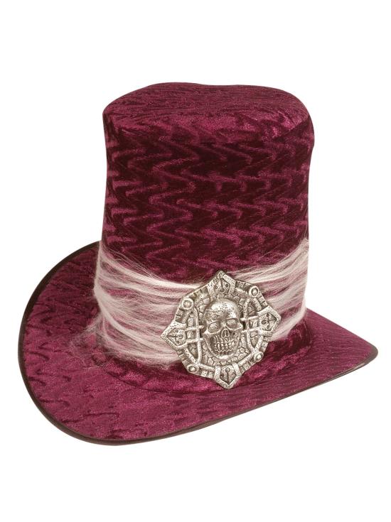 Sombrero con calavera de Terciopelo