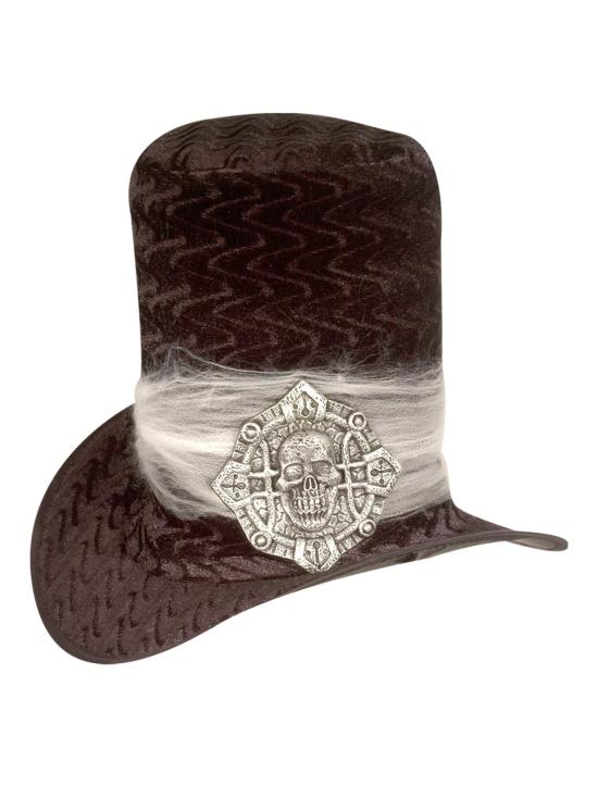 Sombrero con calavera de Terciopelo