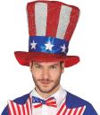 Sombrero de Copa con Bandera Americana del tío Sam